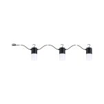 Łańcuch świetlny Plug & Shine TUBS 3x2W 3000K E14 IP44 24V antracyt / aluminium - 7