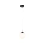 Lampa wisząca łazienkowa GOVE LED 9W 900lm 3000K IP44 230V czarny matowy / metal /  szkło - 2