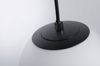 Lampa wisząca łazienkowa GOVE LED 9W 900lm 3000K IP44 230V czarny matowy / metal /  szkło - 3
