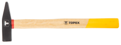 Młotek ślusarski 200 g, trzonek drewniany 02A402 TOPEX