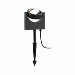 Reflektor ogrodowy SWIVEA Led 8W 3000K IP44 460lm 230V ciemny szary/ aluminium - 2