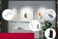 Oprawa ścienna ADELIA LED 370lm 2700K 4.5W 24V aluminium szczotkowane - 10