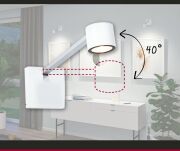 Oprawa ścienna ADELIA LED 370lm 2700K 4.5W 24V aluminium szczotkowane - 2