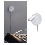 Oprawa ścienna TABARI LED 3.2W 3000K 300lm 230V biały / chrom / metal - 4