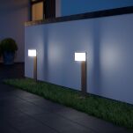 Oprawa ogrodowa z czujnikiem ruchu i zmierzchu STEINEL GL 80 SC iHF Bluetooth Mesh 9,1W 650lm 3000K IP44 IK03 230V antracyt / aluminium - 3