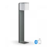 Oprawa ogrodowa z czujnikiem ruchu i zmierzchu STEINEL GL 80 SC iHF Bluetooth Mesh 9,1W 650lm 3000K IP44 IK03 230V antracyt / aluminium - 2