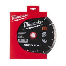 Cicha tarcza diamentowa SUDD 230mm MILWAUKEE