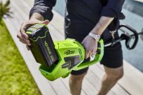 40V Kosa / Podkaszarka Greenworks GD40BCK4 zestaw ładowarka + aku 4Ah - 3