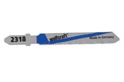 2 brzeszczoty Wolfcraft - uchwyt T, 1-3 mm, cięcia dokładne, blachy