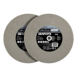 Tarcze szlifierskie do szlifierki dwutarczowej 200mm x 20mm P60 2 szt. - 3