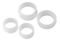 Tarcze szlifierskie do szlifierki dwutarczowej 200mm x 20mm P60 2 szt. - 4