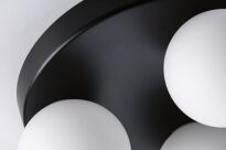 Lampa sufitowa łazienkowa GOVE LED G9 max.3x20W IP44 230V czarny matowy / metal - 3