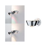 Oprawa ścienna SABIK LED DIM 13W 800lm/ 390lm 2700K  IP44 230V chrom / tworzywo sztuczne - 6
