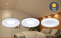 Oprawa wpuszczana SORMUS LED 6.5W 560lm / 180lm 3000K IP65 230V biały / tworzywo sztuczne - 3