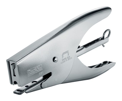 Metalowy zszywacz cęgowy szczypce S51 Rapid na zszywki STANDARD 21