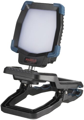 Lampa akumulatorowa robocza halogen LED z klamrą SHINY 3000 RE Mareld