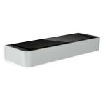 Oprawa solarna z czujnikiem ruchu i zmierzchu STEINEL Xsolar SOL-O S PIR 3,3,W 273lm 3000K IP44 IK03 srebrna / aluminium - 3