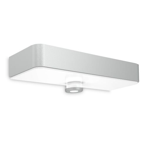 Oprawa solarna z czujnikiem ruchu i zmierzchu STEINEL Xsolar SOL-O S PIR 3,3,W 273lm 3000K IP44 IK03 srebrna / aluminium