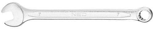 Klucz płasko-oczkowy 7 x 110 mm 09-707 NEO