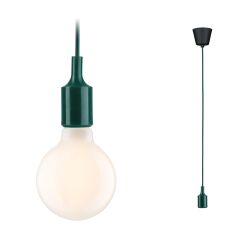 Lampa wisząca KETIL Neordic E27 max. 60W IP20 230V zielony  / tworzywo sztuczne