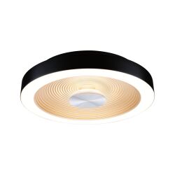 Plafoniera VOLEA 18W DIM 320MM 2120lm 3000K IP44 230V czarny / złoty / tworzywo sztuczne