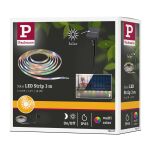 Taśma LED solar RGB + czujnik zmierzchu 3m IP44 czarny / tworzywo sztuczne - 10