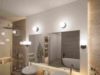 Lampa ścienna łazienkowa GOVE LED 5W 400lm 3000K IP44 230V chrom satyna / metal - 4