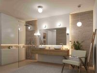 Lampa ścienna łazienkowa GOVE LED 5W 400lm 3000K IP44 230V chrom satyna / metal - 5