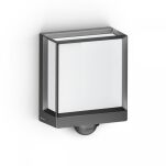 Lampa elewacyjna z czujnikiem ruchu i zmierzchu Steinel L 40 SC LED iHF Bluetooth Mesh Connect 12,9W 3000K 1057lm IP54 IK03 230V antracyt / aluminium - 2