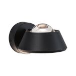 Oprawa ścienna SABIK LED DIM 13W 800lm/ 390lm 2700K  IP44 230V czarny / tworzywo sztuczne - 2
