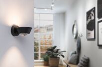Oprawa ścienna SABIK LED DIM 13W 800lm/ 390lm 2700K  IP44 230V czarny / tworzywo sztuczne - 9