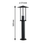 Oprawa ogrodowa CLASSIC LED E27 4.3W 420lm 500mm 2200K  IP44 230V czarny aluminium - 4
