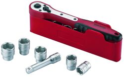 Zestaw narzędzi nasadowych z chwytem kwadratowym 1/2" Teng Tools M1212N1 Tengtools
