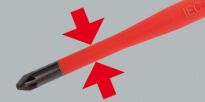 Zestaw wkrętaków FELO - ERGONIC VDE SLIM [5 szt.] + wkrętak płaski STUBBY płaski 5,5 GRATIS - 5