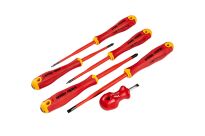Zestaw wkrętaków FELO - ERGONIC VDE SLIM [5 szt.] + wkrętak płaski STUBBY płaski 5,5 GRATIS - 2