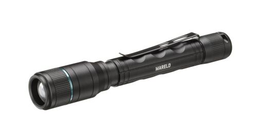 Mała latarka akumulatorowa ręczna LED IP65 ZOOM NIMBUS 140 Mareld