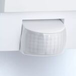 Lampa elewacyjna z czujnikiem ruchu i zmierzchu Steinel L 1 S PIR max.60W E27 IP44 IK07 230V biała / tworzywo sztuczne - 5