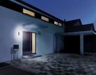 Oprawa elewacyjna z czujnikiem ruchu i zmierzchu STEINEL L30 S PIR max.60W E27 IP44 230V antracyt / tworzywo sztuczne - 3