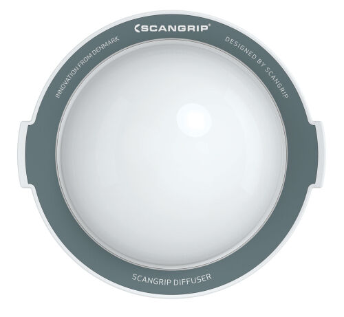 Dyfuzor rozpraszający światło lamp roboczych SCANGRIP DIFFUSER LARGE 03.5751 do lamp NOVA 4 C+R, 6K 6K C+R, 6 SPS, 10 SPS, 10 Connect, 12K i MULTIMATCH 8
