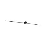 Oprawa ścienna SAVA LED nad lustro 13,5W 850lm 3000K 1200mm IP44 230V czarny matowy / metal - 2