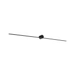 Oprawa ścienna SAVA LED nad lustro 13,5W 850lm 3000K 1200mm IP44 230V czarny matowy / metal - 3