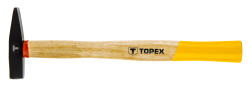Młotek ślusarski 100 g, trzonek drewniany 02A401 TOPEX
