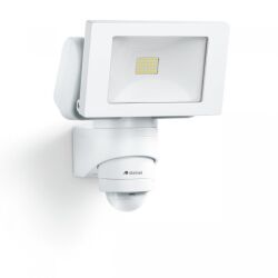Naświetlacz z czujnikiem Steinel LS 150 S LED PIR 13,7W 4000K 1375lm IP44 IK03 230V biały / aluminium