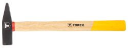 Młotek ślusarski 300 g, trzonek drewniany 02A403 TOPEX