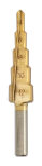 Zestaw wierteł wielostopniowych wiertła stopniowe 4-12 4-20 4-32mm TiN 3szt - 6