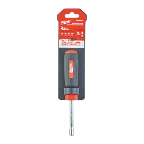 Wkrętak klucz nasadowy przelotowy hollowcore 6mm z magnesem MILWAUKEE