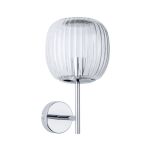 Kinkiet ścienny łazienkowy RUYA E14 max.20W IP44 230V chrom / szkło - 8