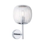 Kinkiet ścienny łazienkowy RUYA E14 max.20W IP44 230V chrom / szkło - 4