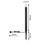 Oprawa ogrodowa FLAREA LED 600mm 3W 280lm 3000K IP65 230V czarny / aluminium - 6