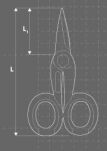 Nożyczki do obcinania cięcia kabli i zdejmowania izolacji 140mm 01-511 NEO - 9